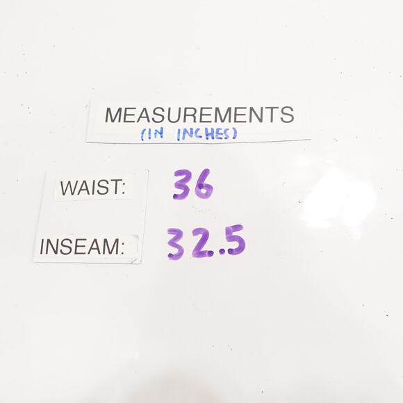 Roundtree & Yorke Performance Pants Mens 36x34 Gray Work Play Polyester - Picture 9 of 9